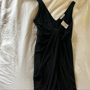 Lush knotted front dress